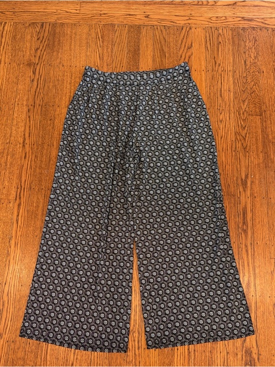 J. Jill Pants - J. Jill Pleated Wide Leg Patterned Pants - Medium